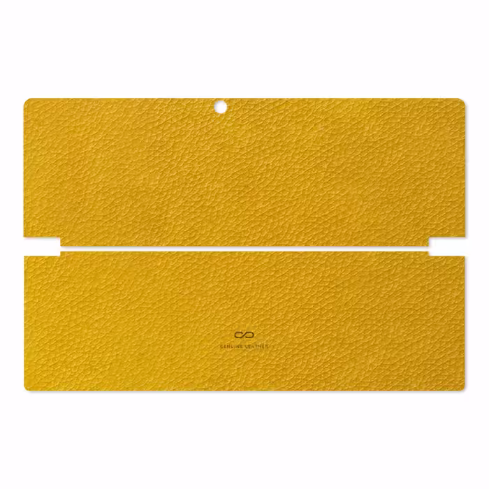 برچسب پوششی ماهوت مدل Mustard-Leather مناسب برای تبلت لنوو Miix 510 2016