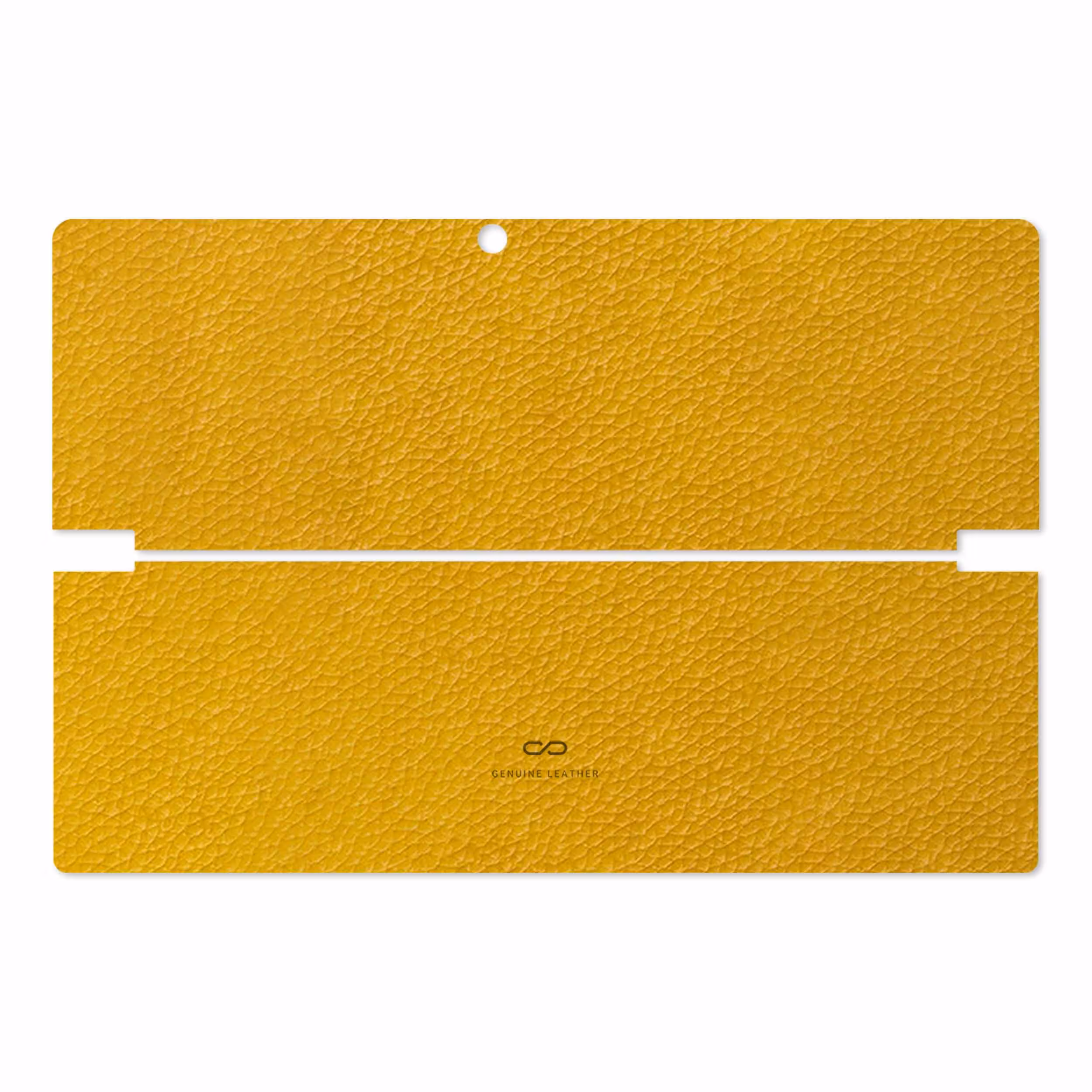 برچسب پوششی ماهوت مدل Mustard-Leather مناسب برای تبلت لنوو Miix 510 2016