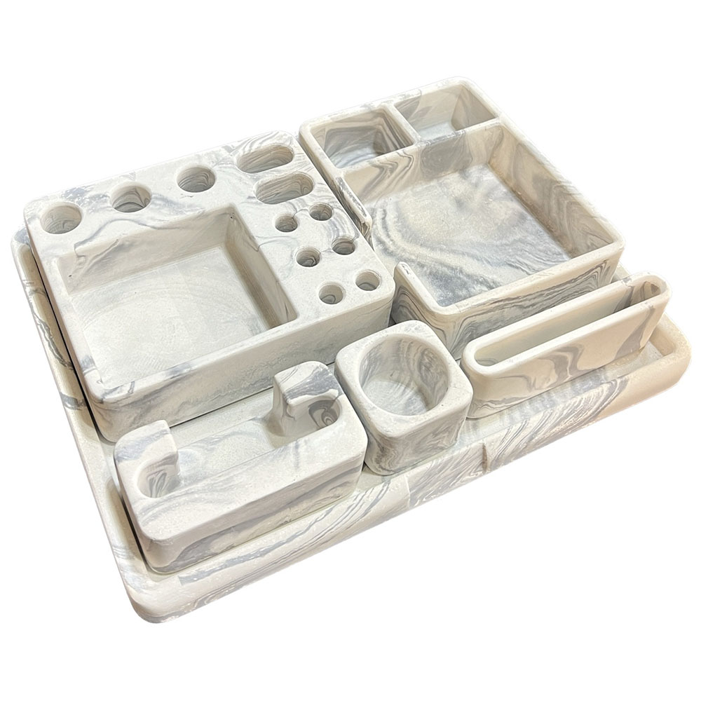 استند لوازم اداری رومیزی مدل 0027 مجموعه 6 عددی