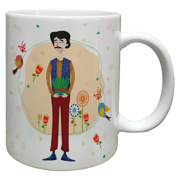 ماگ مدل عید نوروز کد 98