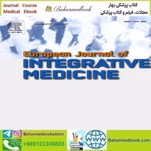 European Journal of Integrative Medicine Volume 65 to