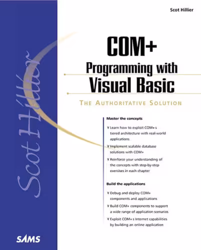 خرید و دانلود نسخه کامل کتاب Scot Hillier's COM  Programming with Visual Basic (Sams White Book Series)