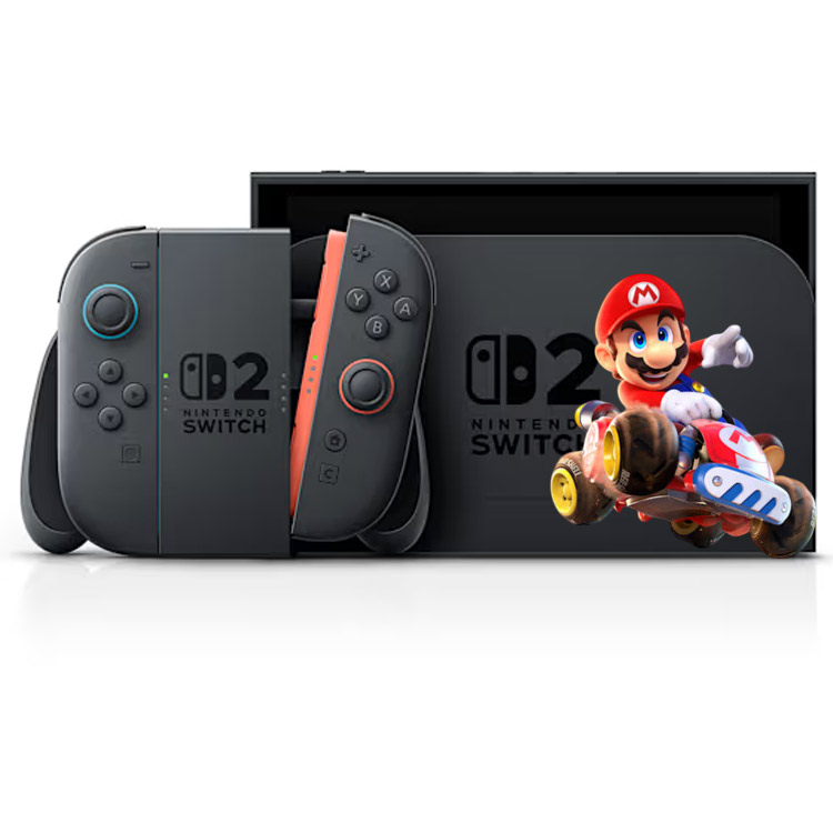 خرید کنسول بازی Nintendo Switch 2 Mario Kart World Bundle با بهترین قیمت