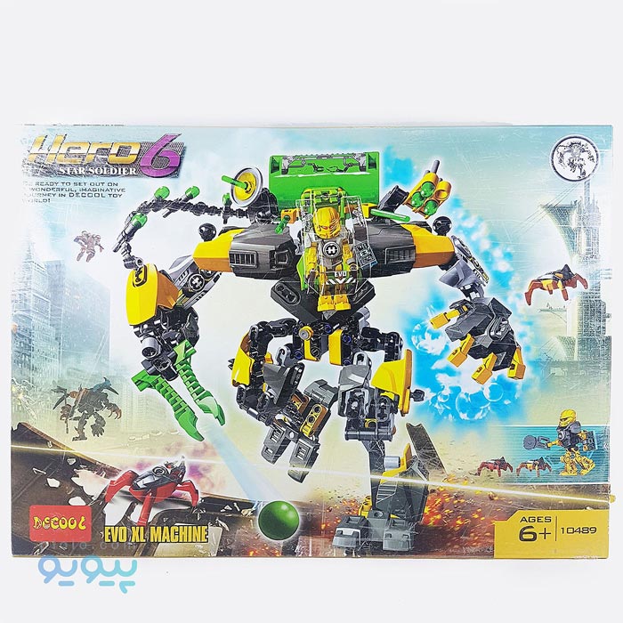 ساختنی دکول مدل Hero 6