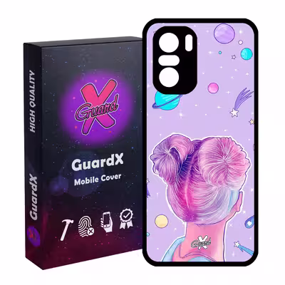 کاور گارد ایکس طرح Girl مدل Glass10112 مناسب برای گوشی موبایل شیائومی Poco F3/MI 11X/MI 11X Pro/Redmi K40/K40 Pro