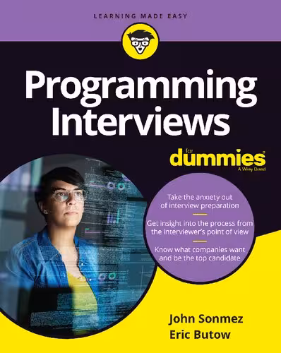 خرید و دانلود نسخه کامل کتاب Programming Interviews For Dummies