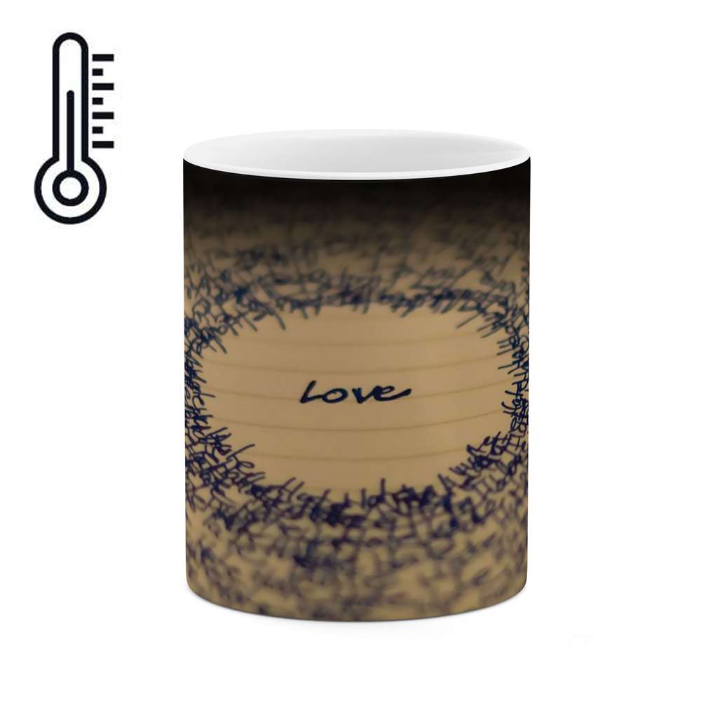 ماگ حرارتی طرح لاو مدل mgp00375