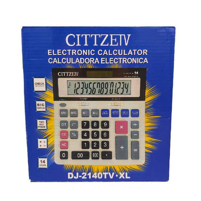ماشین حساب مدل dj-2140tv