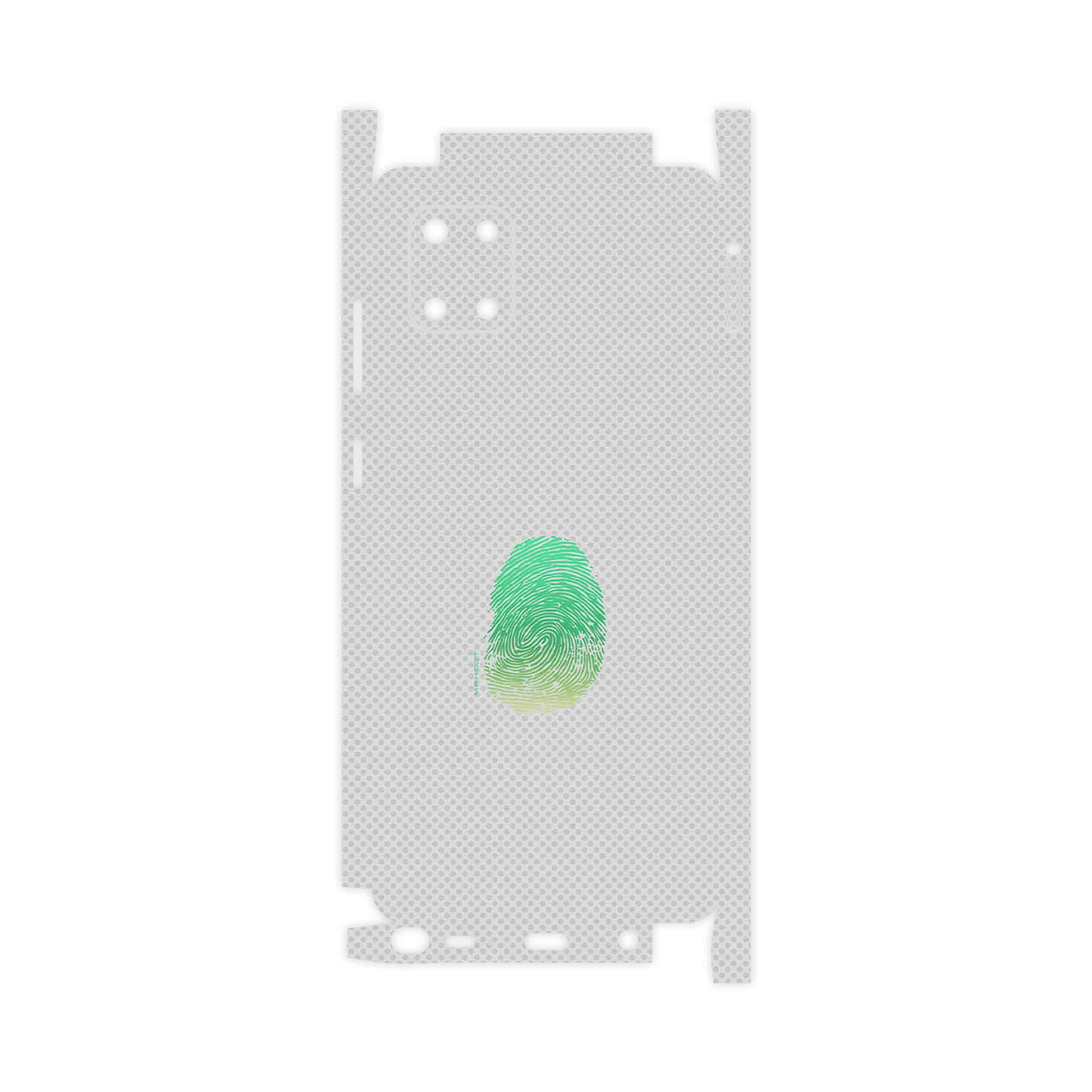 برچسب پوششی ماهوت مدل Minimal Fingerprint-FullSkin مناسب برای گوشی موبایل سامسونگ Galaxy Note 10 Lite