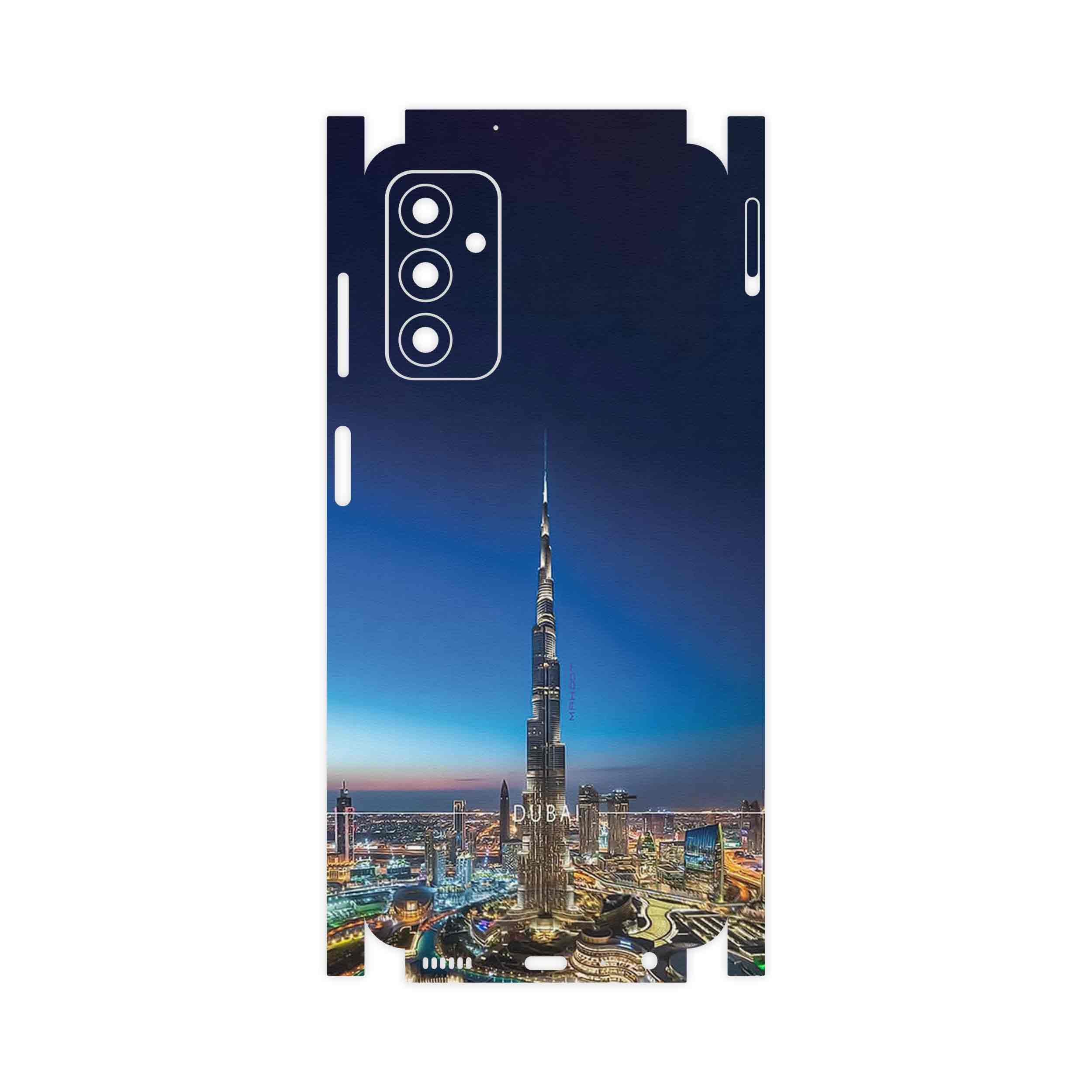 برچسب پوششی ماهوت مدل Dubai_City-FullSkin مناسب برای گوشی موبایل سامسونگ Galaxy F13