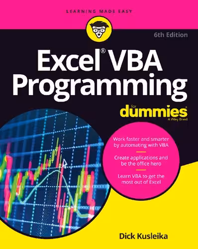 خرید و دانلود نسخه کامل کتاب Excel VBA Programming For Dummies
