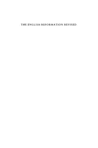 خرید و دانلود نسخه کامل کتاب The English Reformation Revised
