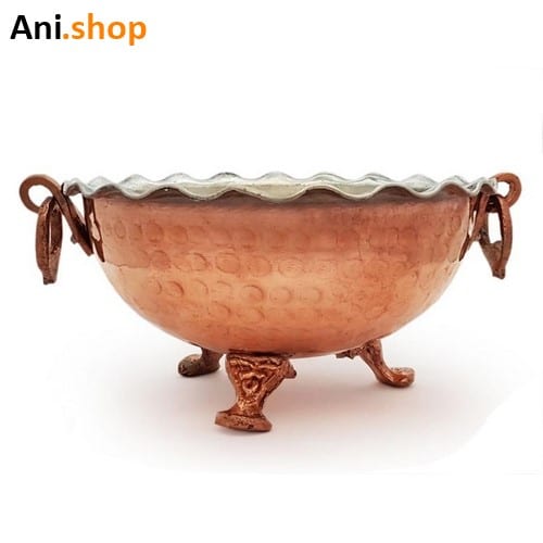 آجیل خوری مسی سه پایه کد 56