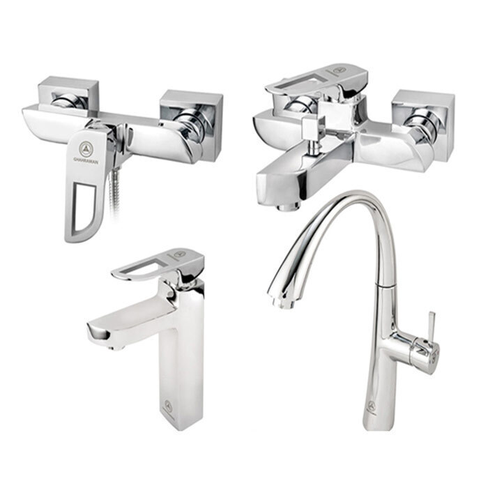 ست شیرآلات قهرمان مدل موج