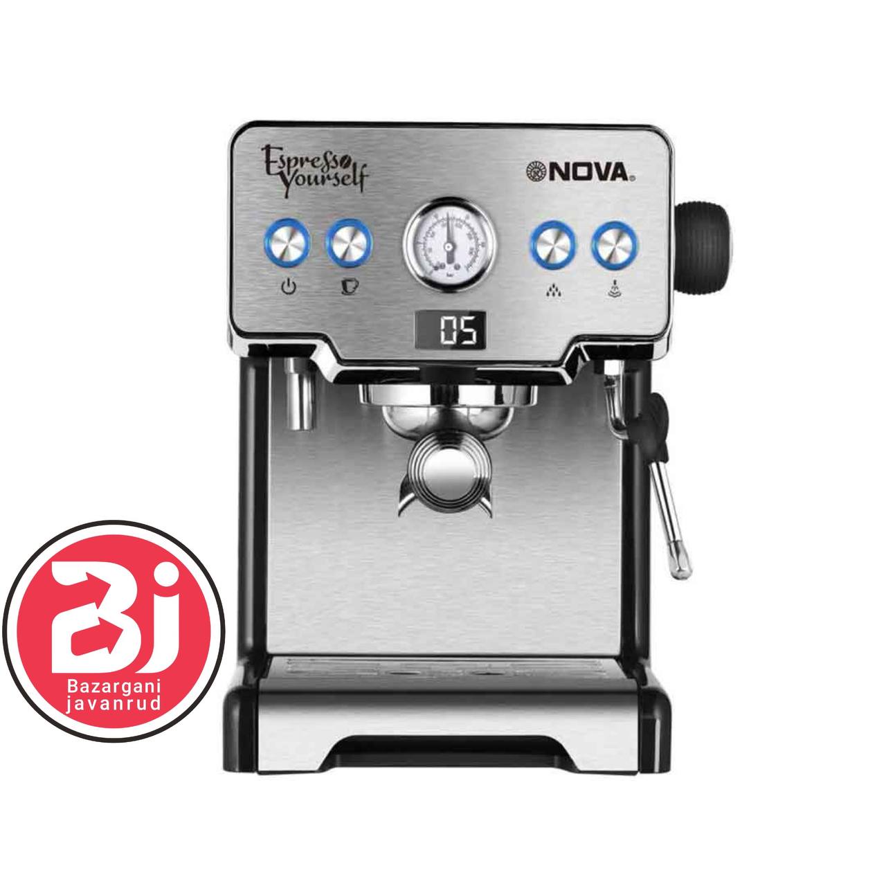 اسپرسوساز نیمه صنعتی اصلی نوا مدل NCM-128EXPS