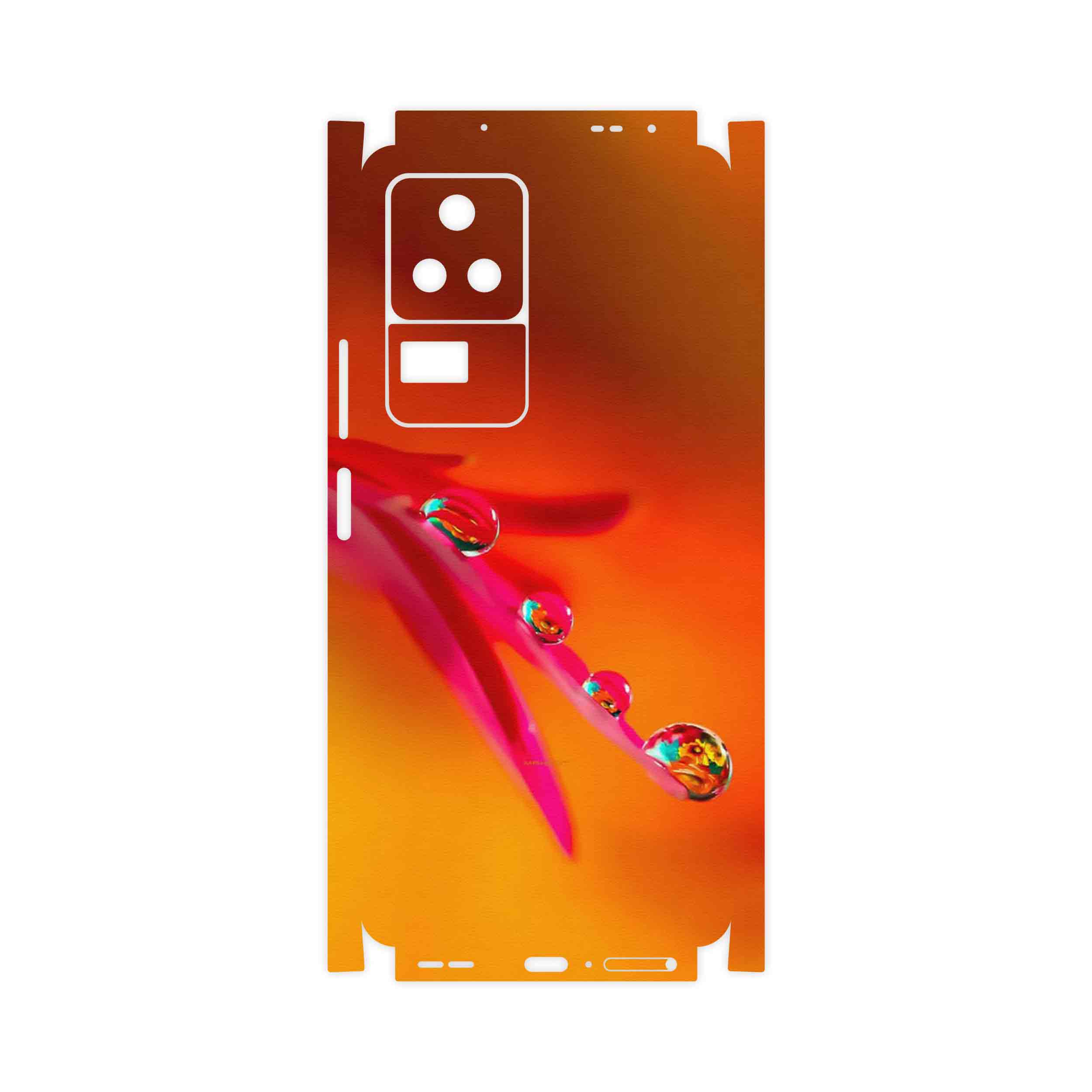 برچسب پوششی ماهوت مدل Plant dew-FullSkin مناسب برای گوشی موبایل شیائومی Poco F4 5G