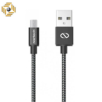 کابل تبدیل USB به microUSB نزتک مدل Braided طول 1.2 متر