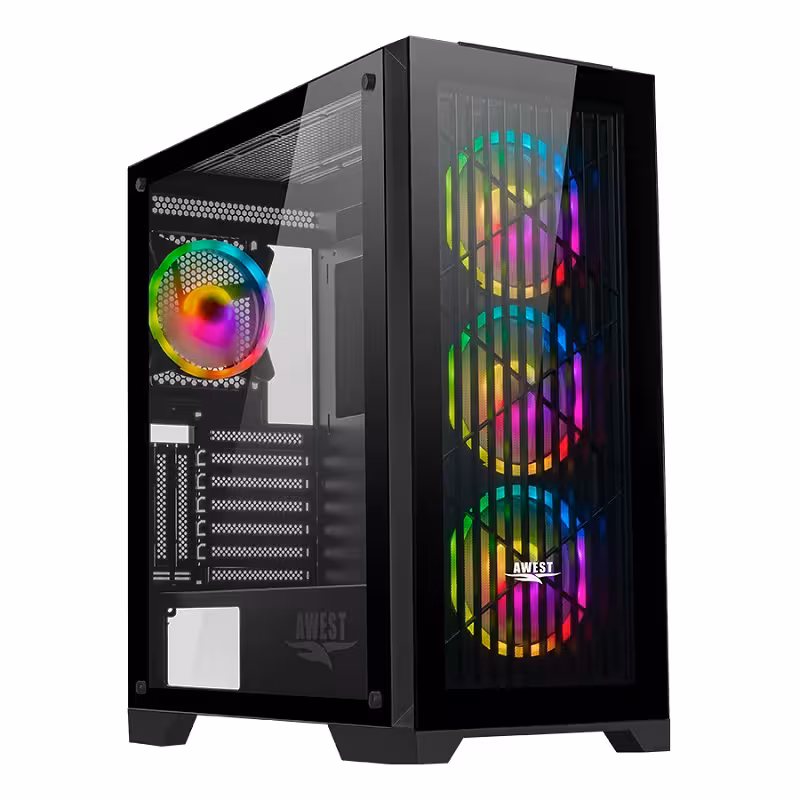 مشخصات، قیمت و خرید کیس گیمینگ کامپیوتر AWEST مدل GT-AV312-MB