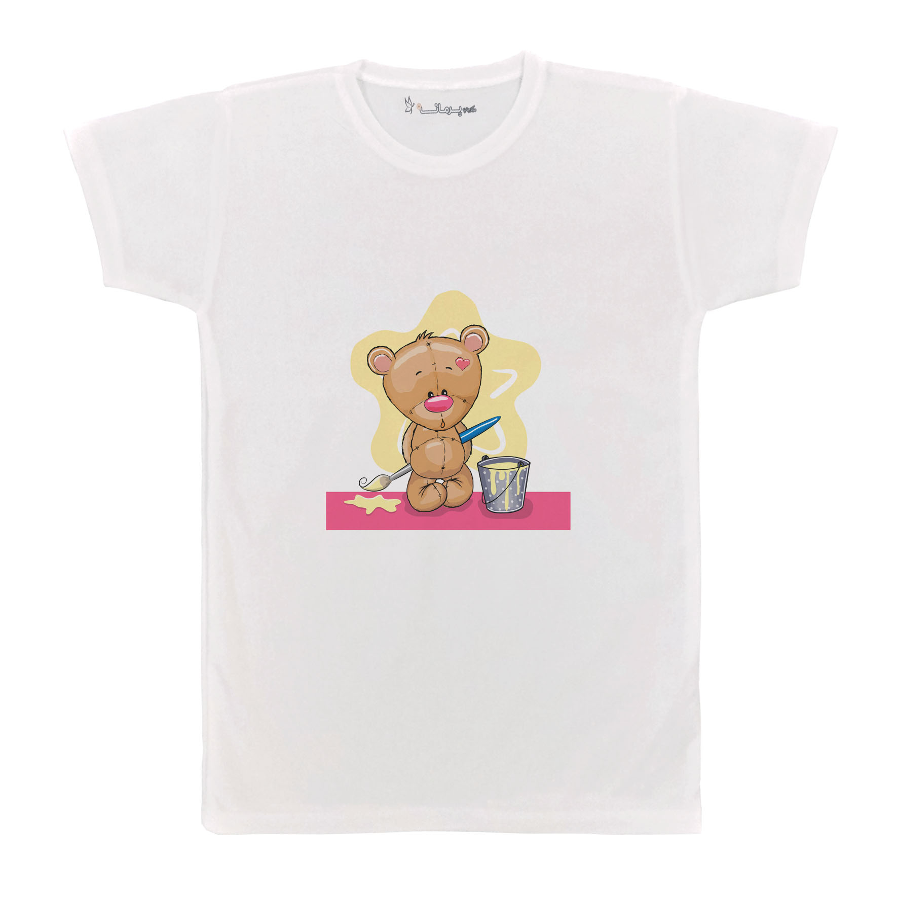 تی شرت بچگانه پرمانه طرح فانتزی و جذاب کد pmt.7451