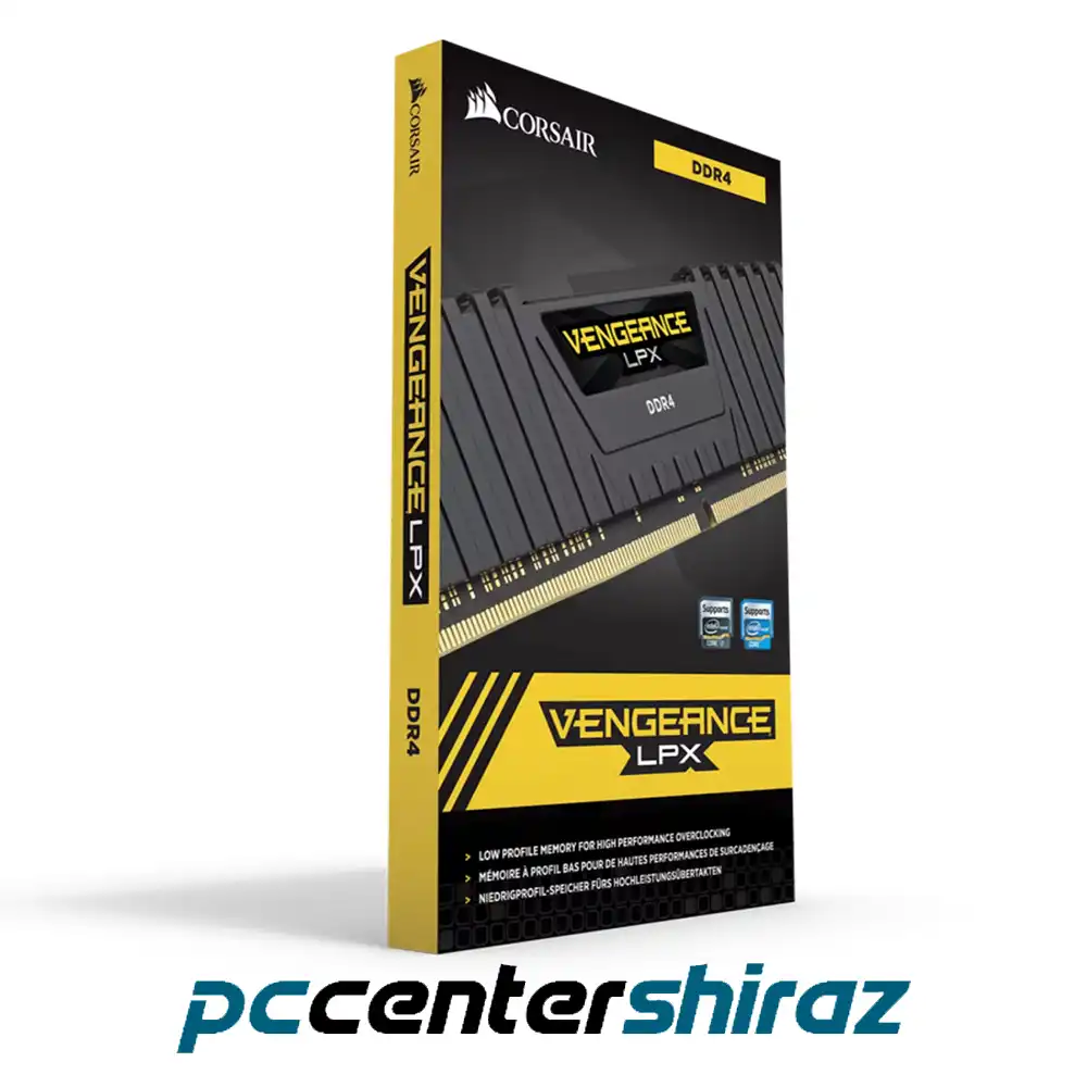 حافظه رم دسکتاپ کورسیر مدل RAM CORSAIR Vengeance LPX 16GB DDR4 3600Mhz Dual