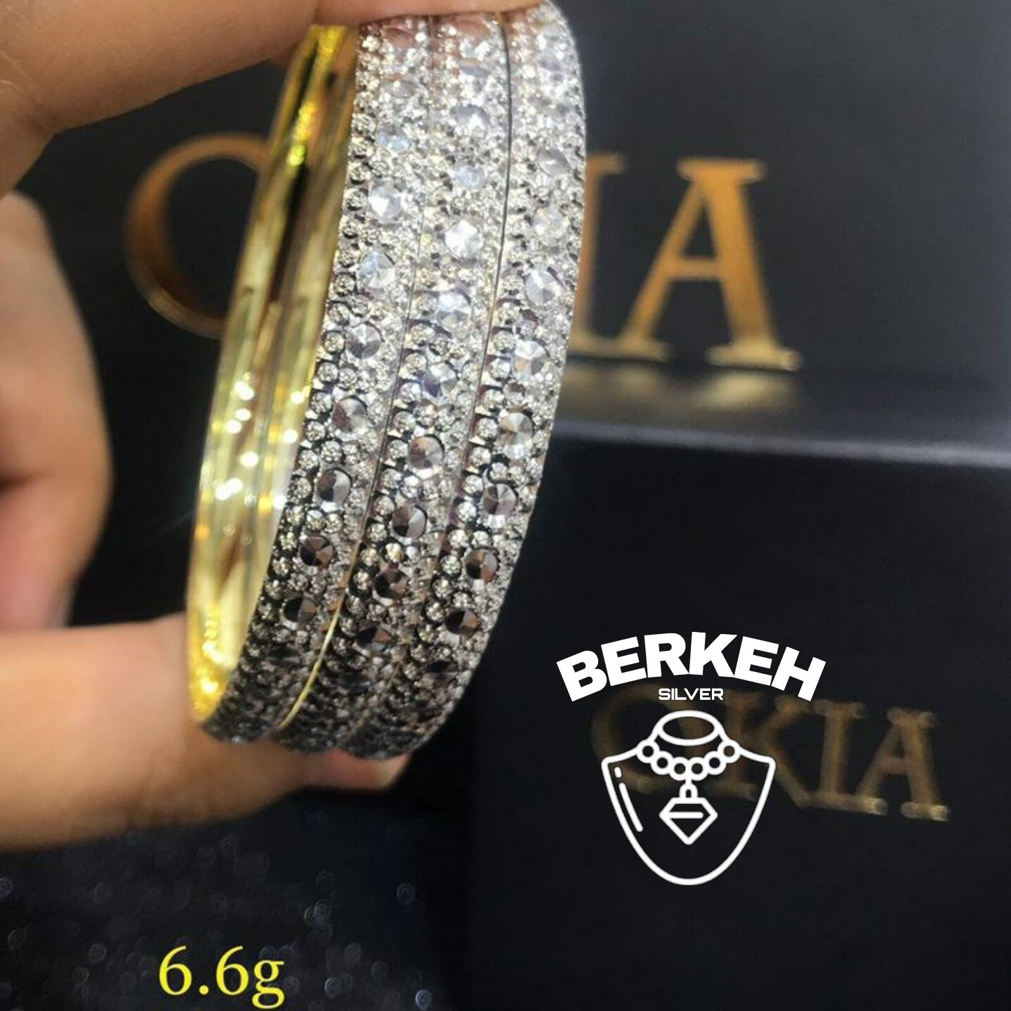 النگو نقره مشابه طلا با گارنتی بی قید وشرط مدل c532 باعیار 925