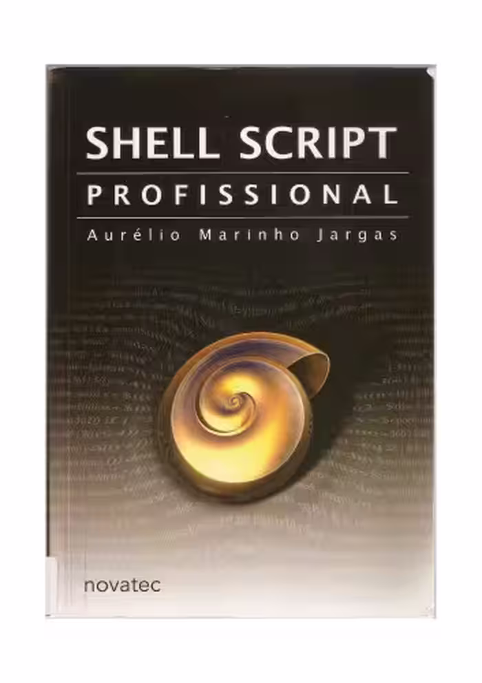 خرید و دانلود نسخه کامل کتاب Shell Script Profissional