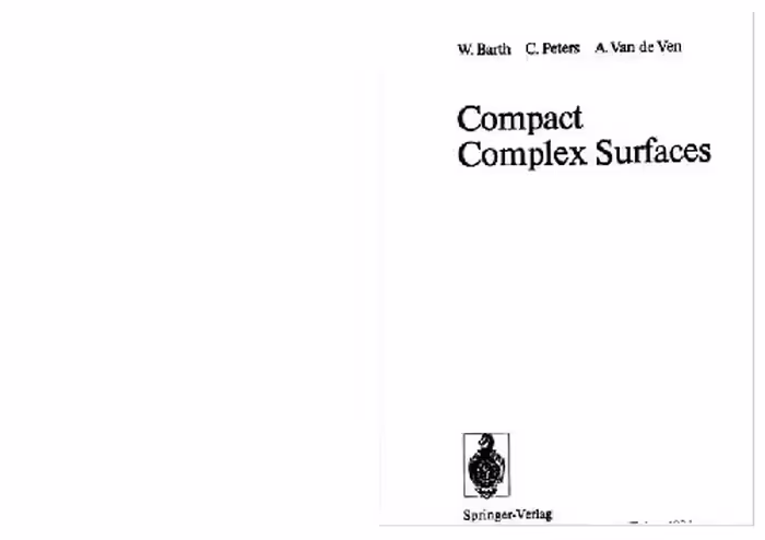 خرید و دانلود نسخه کامل کتاب Compact complex surfaces