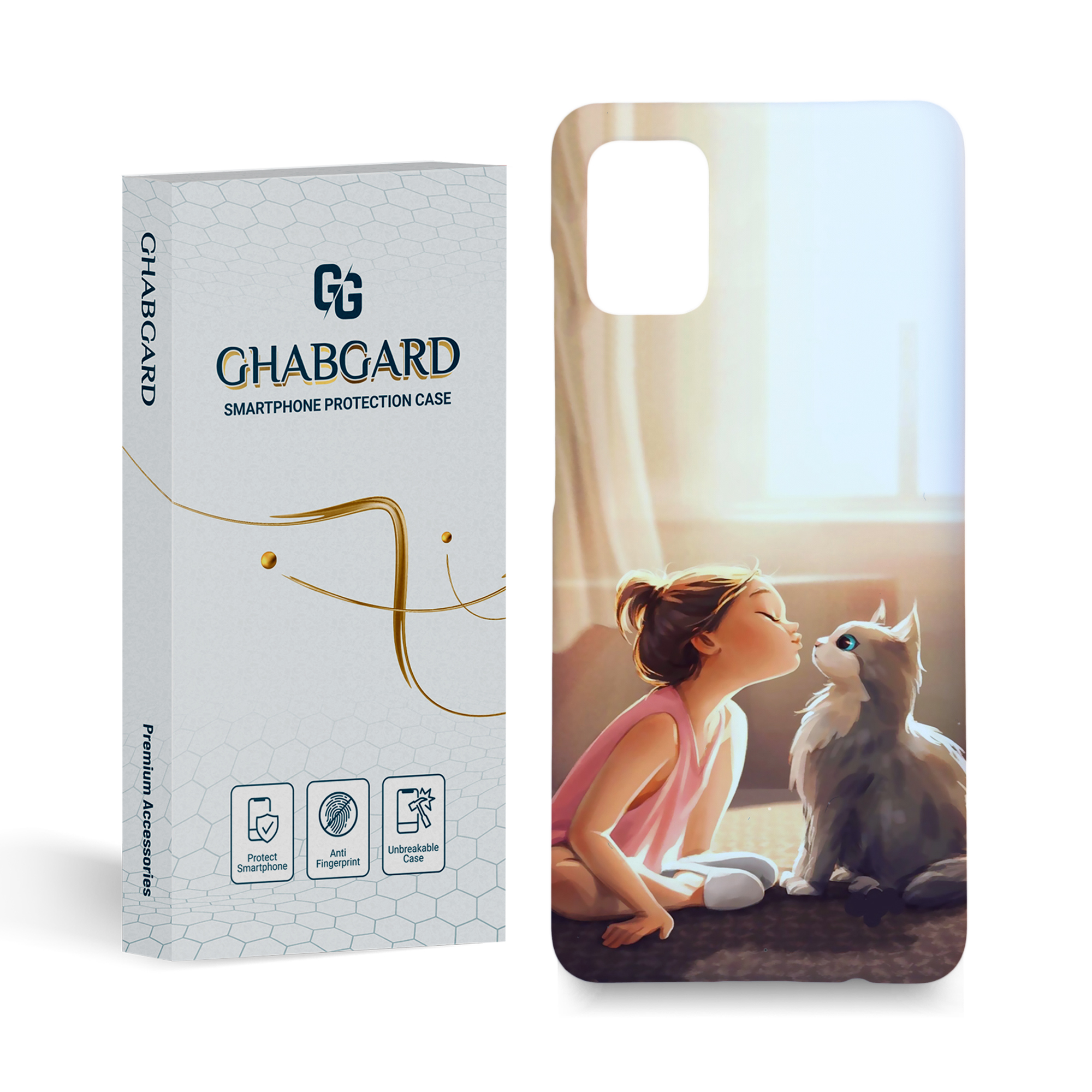 کاور قاب گارد مدل دخترانه مناسب برای گوشی موبایل سامسونگ galaxy a31