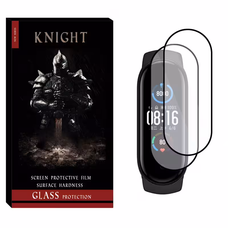 محافظ صفحه نمایش نانو نایت مدل NKT مناسب برای ساعت هوشمند شیائومی Mi Band 5 بسته دو عددی | کالا برتری