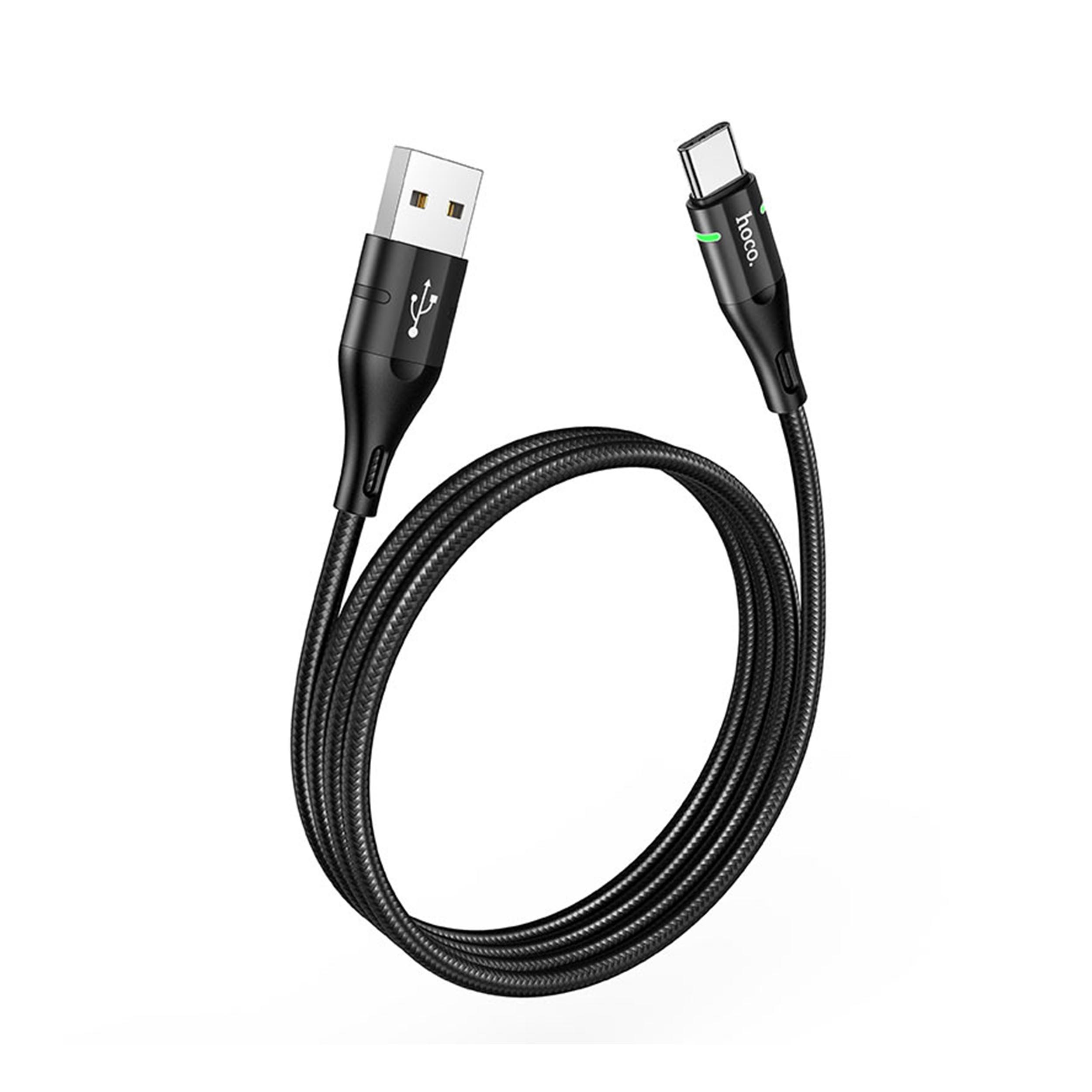 کابل تبدیل USB به USB-C هوکو مدل U93 طول 1.2 متر