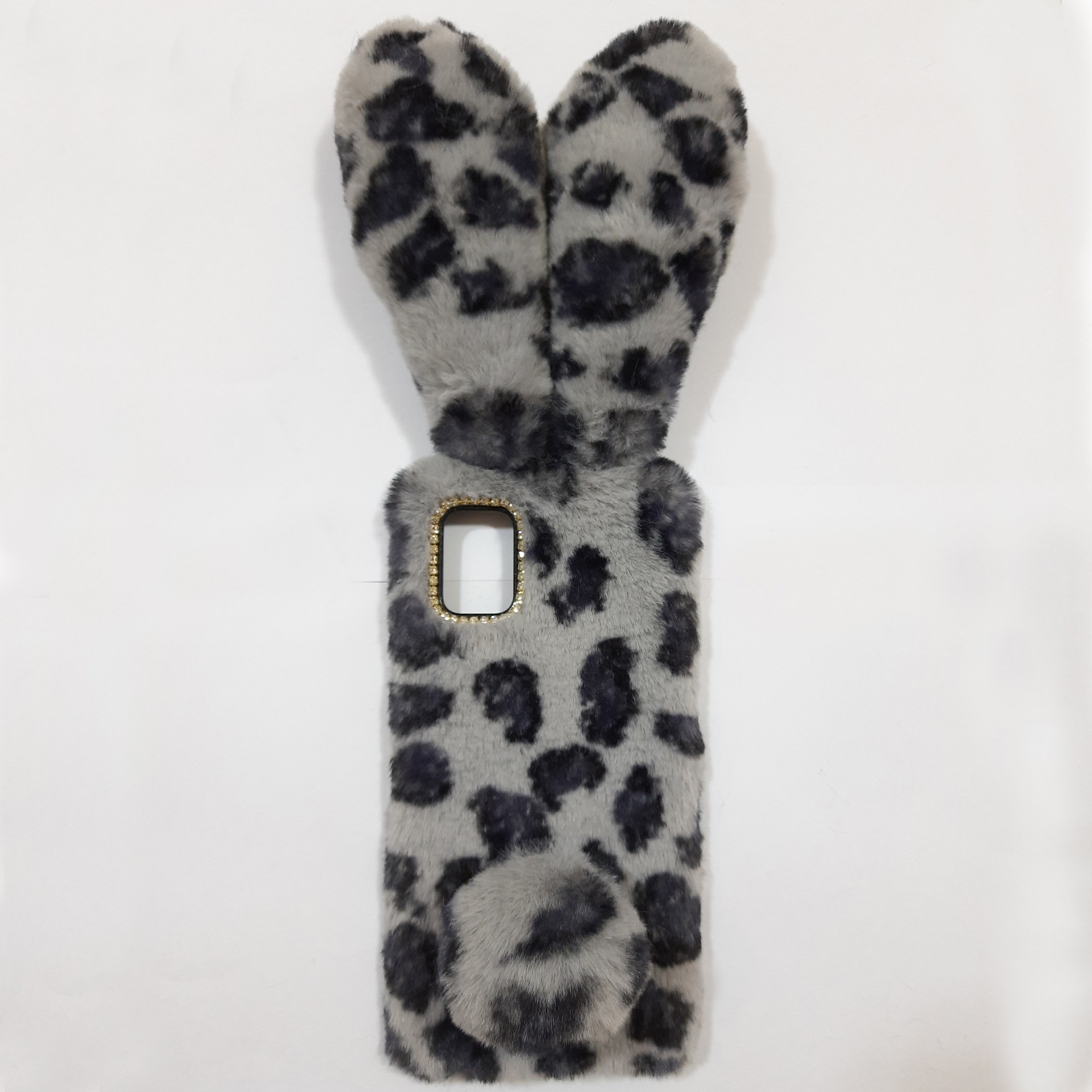 کاور مدل عروسکی طرح خرگوشی پلنگی مناسب برای گوشی موبایل شیائومی POCO M3			