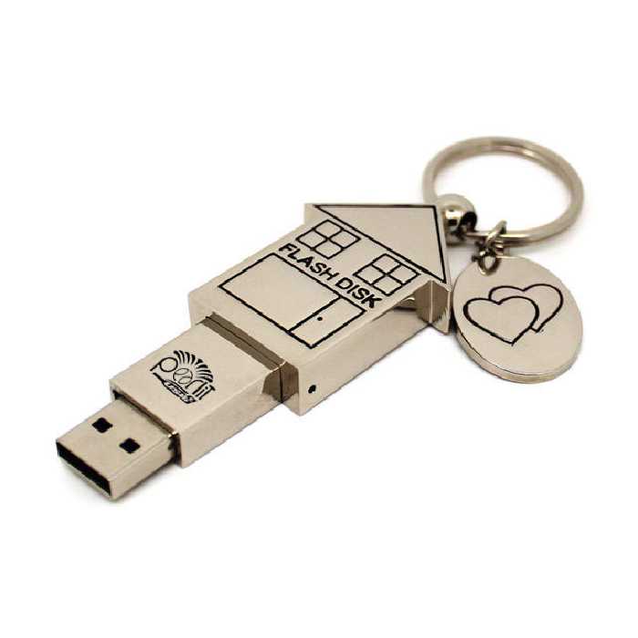 فلش مموری پرلیت یو اس بی طرح خانه مدل UM-020 ظرفیت 128گیگابایت