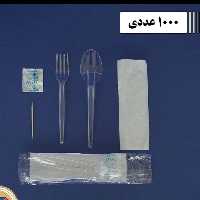 پک قاشق و چنگال عمومی کارتن حاوی 1000 بسته