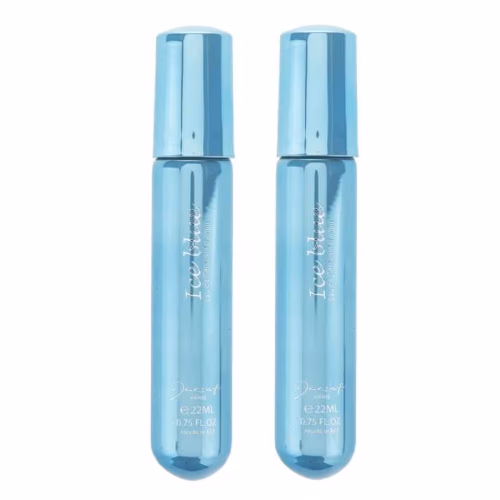 عطر جیبی مردانه ژک ساف مدل Ice Blue حجم 22 میلی لیتر مجموعه 2 عددی