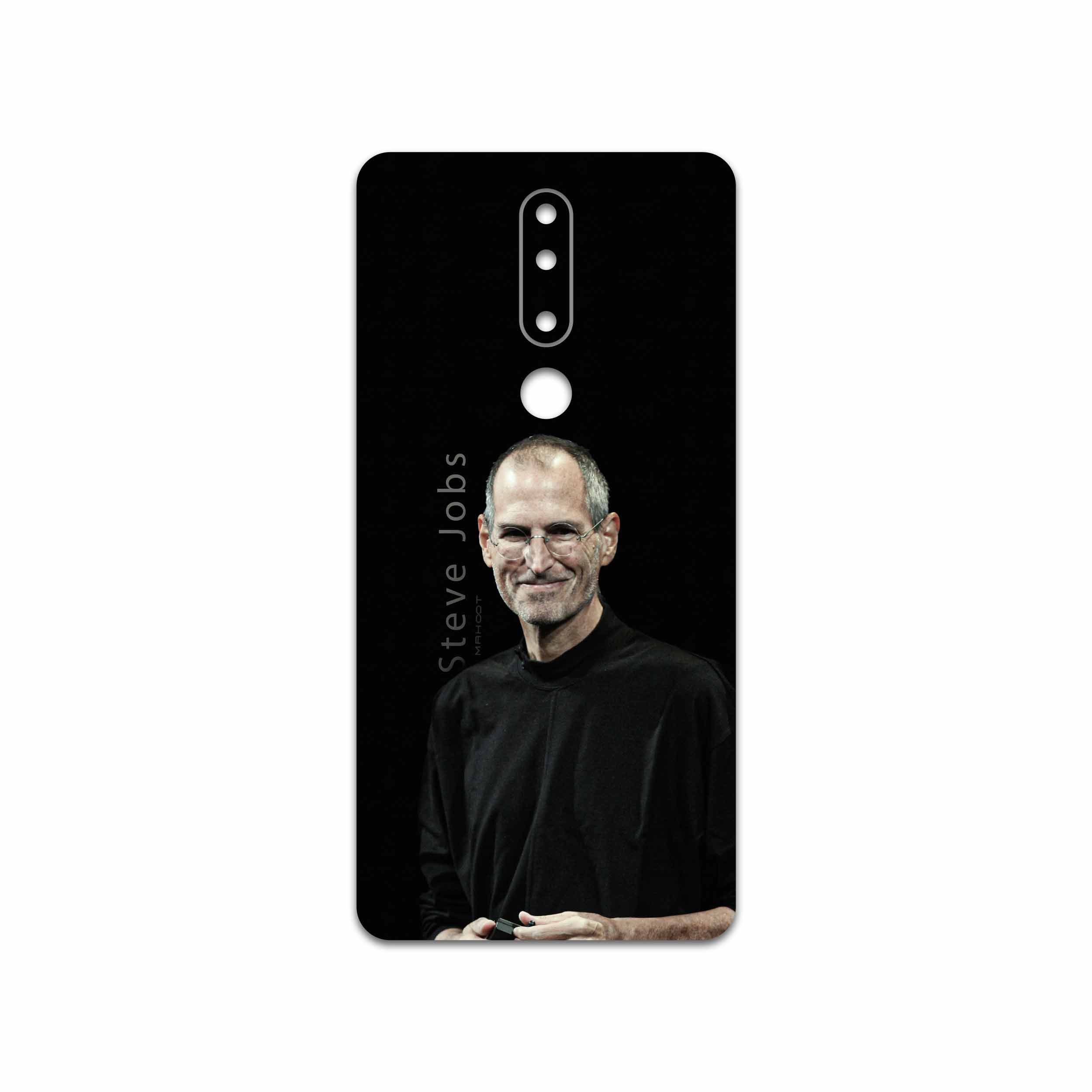 برچسب پوششی ماهوت مدل Steve Jobs مناسب برای گوشی موبایل نوکیا 3.1 Plus