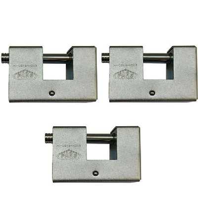 قفل کتابی پارس مدل SP900 بسته 3 عددی