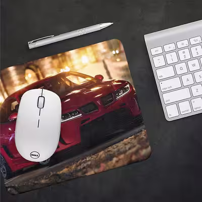 ماوس پد طرح ماشین کد 3499