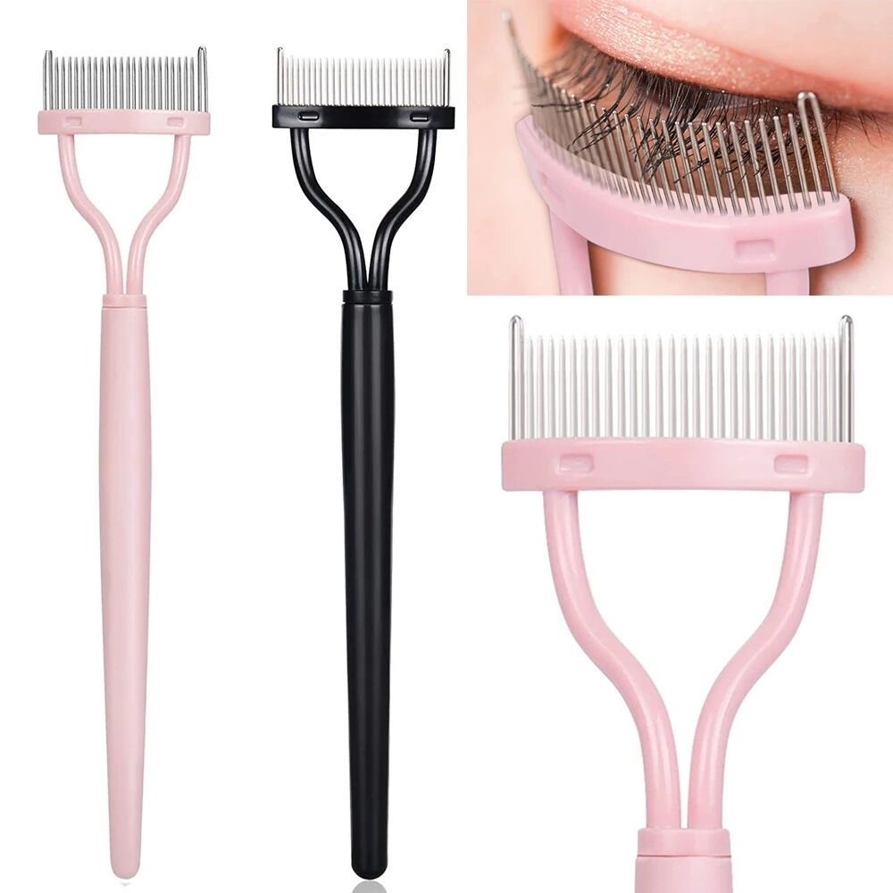 جداکننده مژه ریسه ای مگنتی ابزار تفکیک کننده مژه های بهم چسبیده جداکننده ریمل مژه ها مدل تاشو کاربردی