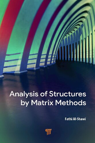 خرید و دانلود نسخه کامل کتاب Analysis of Structures by Matrix Methods