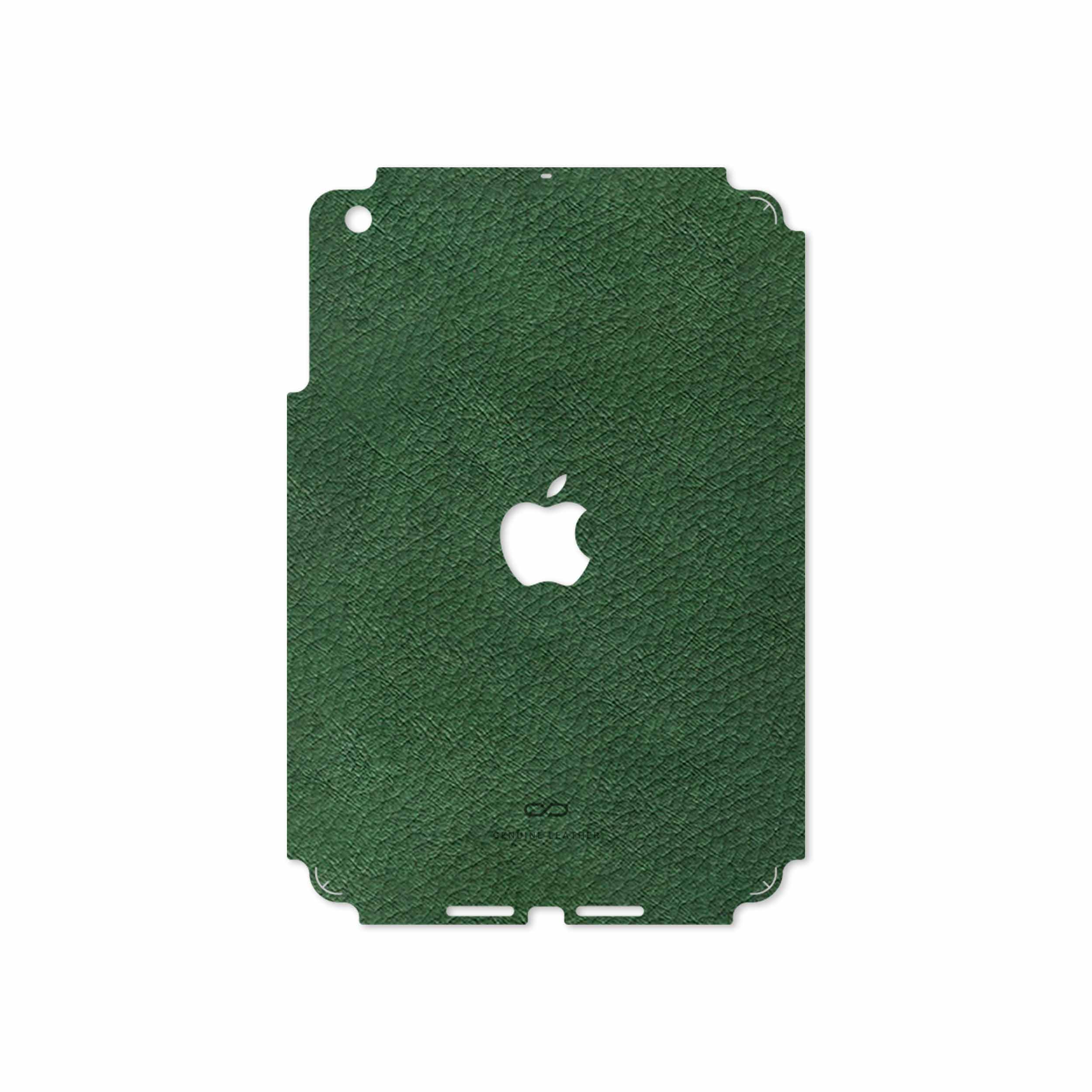 برچسب پوششی ماهوت مدل Green-Leather مناسب برای تبلت اپل iPad mini 2012 A1454
