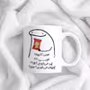 ماگ حس آمیزی طرح چیپس میخوری مدل کازیوه