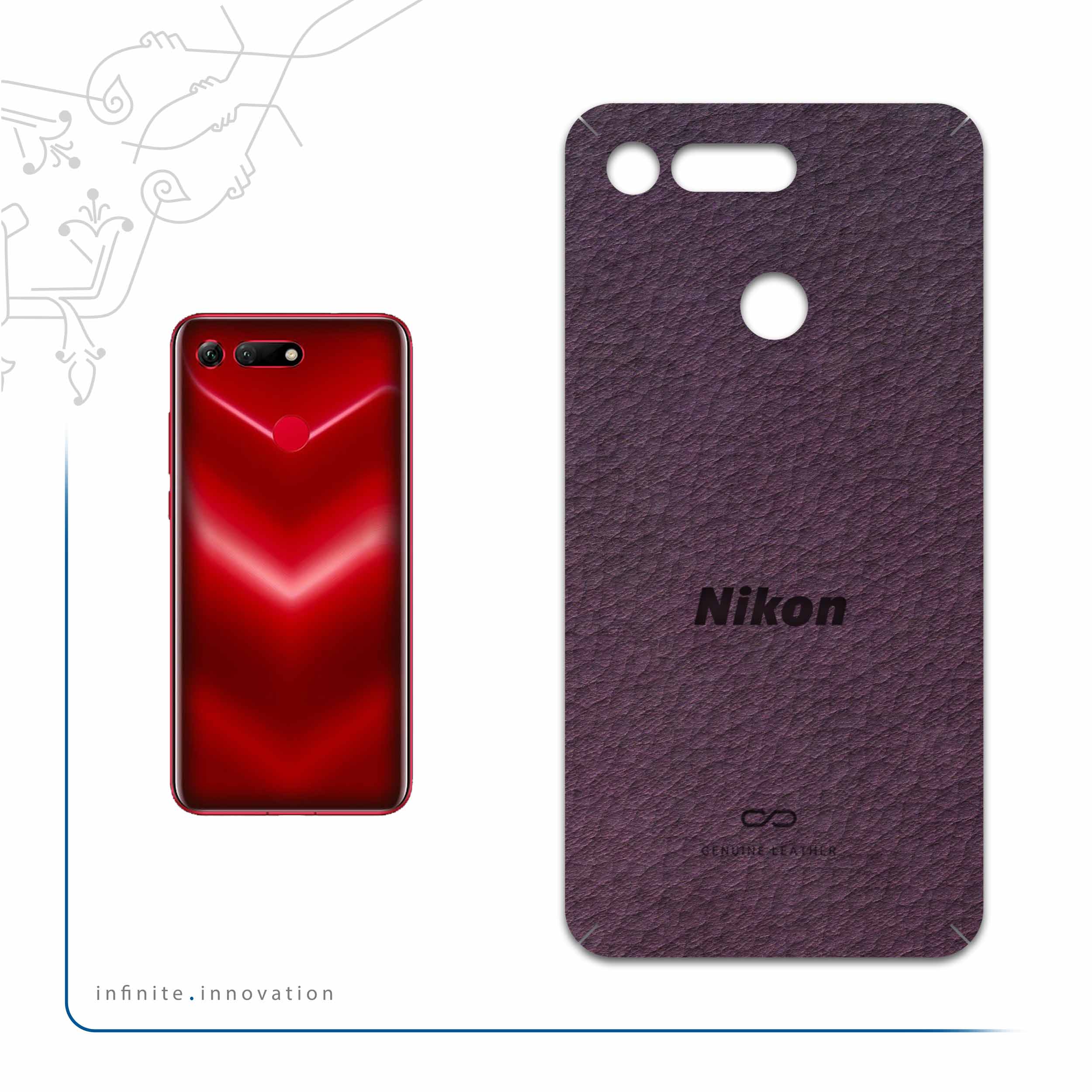 برچسب پوششی ماهوت مدل PL-NKN مناسب برای گوشی موبایل آنر View 20