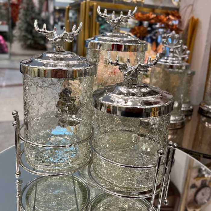 بانکه 3 سایز متصل طرح گوزن