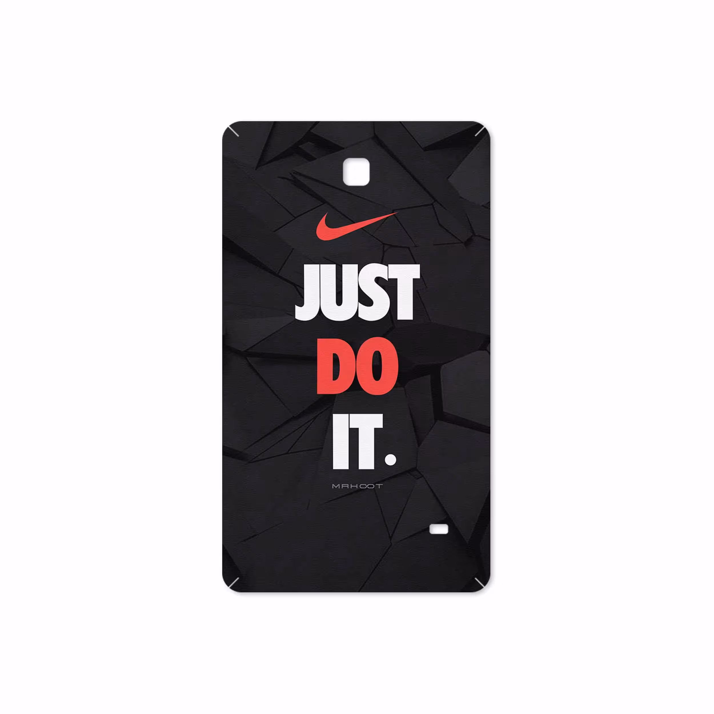 برچسب پوششی ماهوت مدل NIKE-Logo مناسب برای تبلت سامسونگ Galaxy Tab 4 7.0 2014 T231
