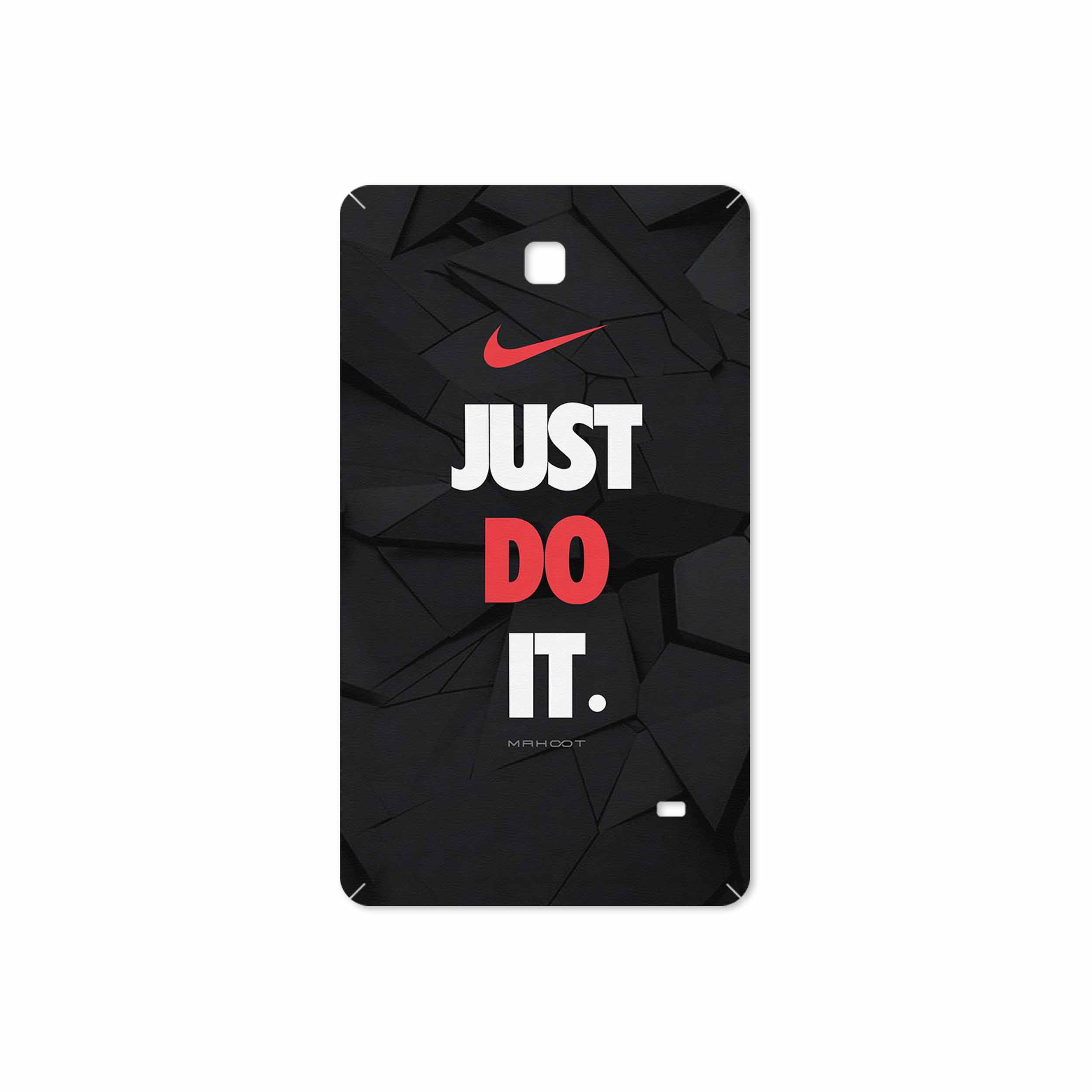 برچسب پوششی ماهوت مدل NIKE-Logo مناسب برای تبلت سامسونگ Galaxy Tab 4 7.0 2014 T231