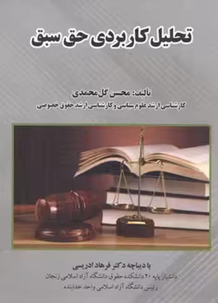 خرید کتاب تحلیل کاربردی حق سبق — کتابسرای طه