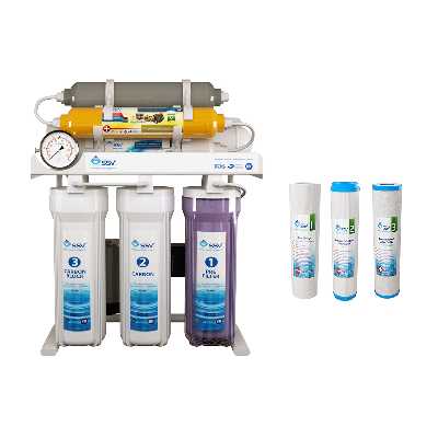 دستگاه تصفیه کننده آب اس اس وی مدل MaxTec X830 به همراه فیلتر بسته 3 عددی