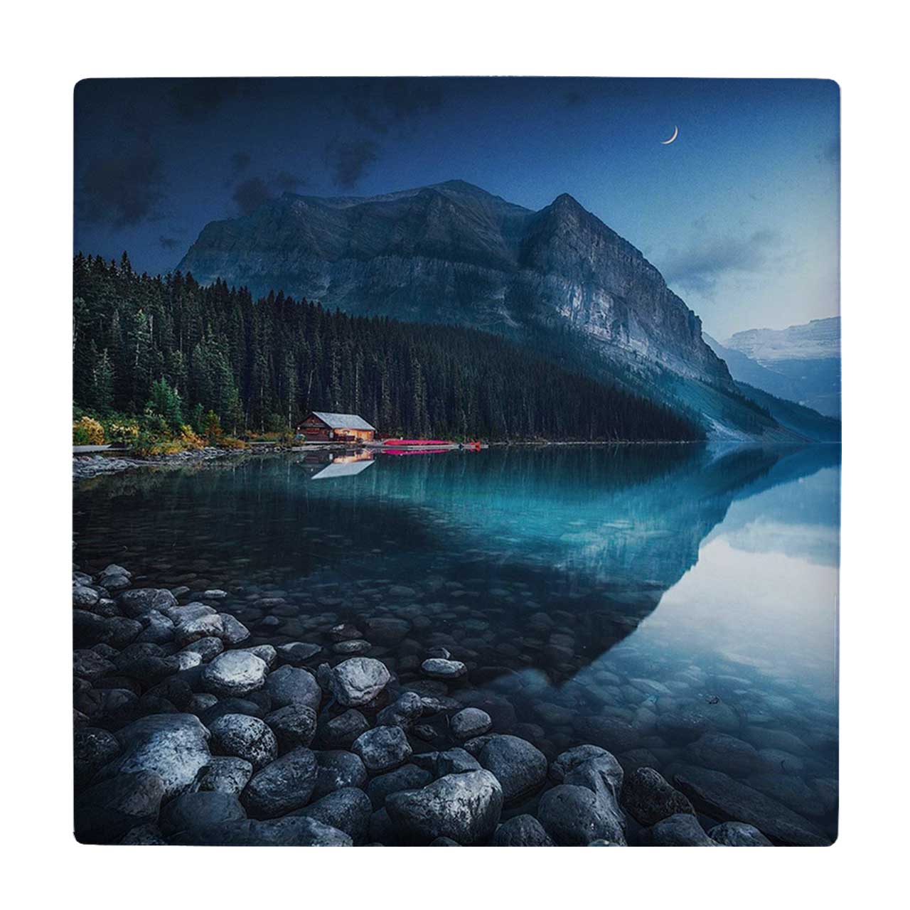  کاشی کارنیلا طرح دریاچه کوهستانی کد wkk790