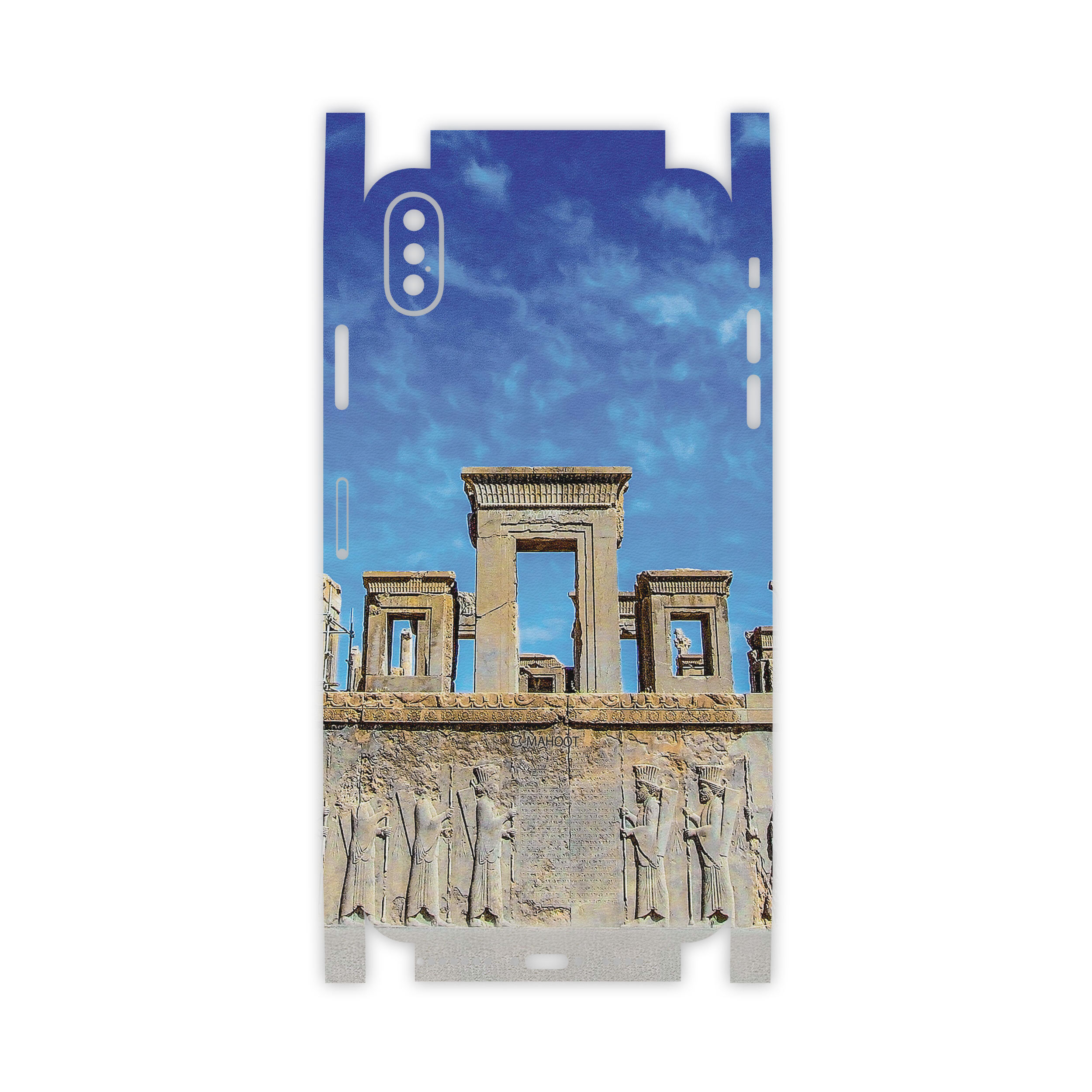 برچسب پوششی ماهوت مدل TAKHT-e-JAMSHID-FullSkin مناسب برای گوشی موبایل اپل iPhone Xs Max
