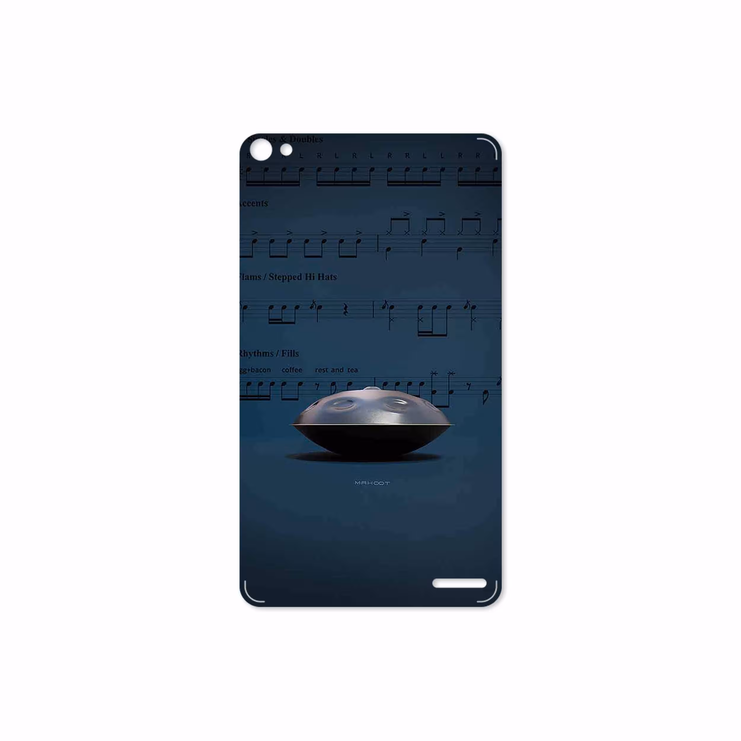 برچسب پوششی ماهوت مدل Hang Instrument مناسب برای تبلت هوآوی Mediapad X2 2015